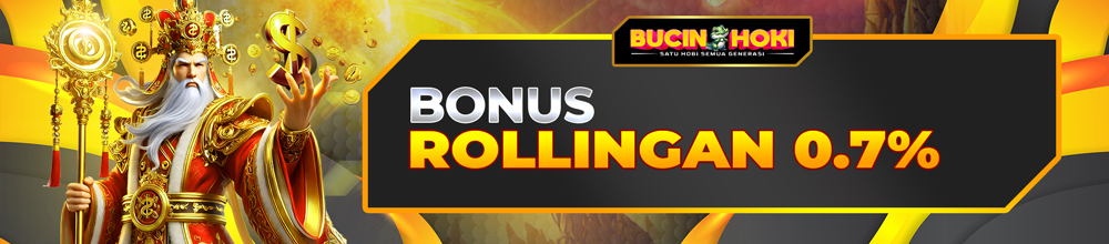 BONUS ROLLINGAN MINGGUAN 0.7%